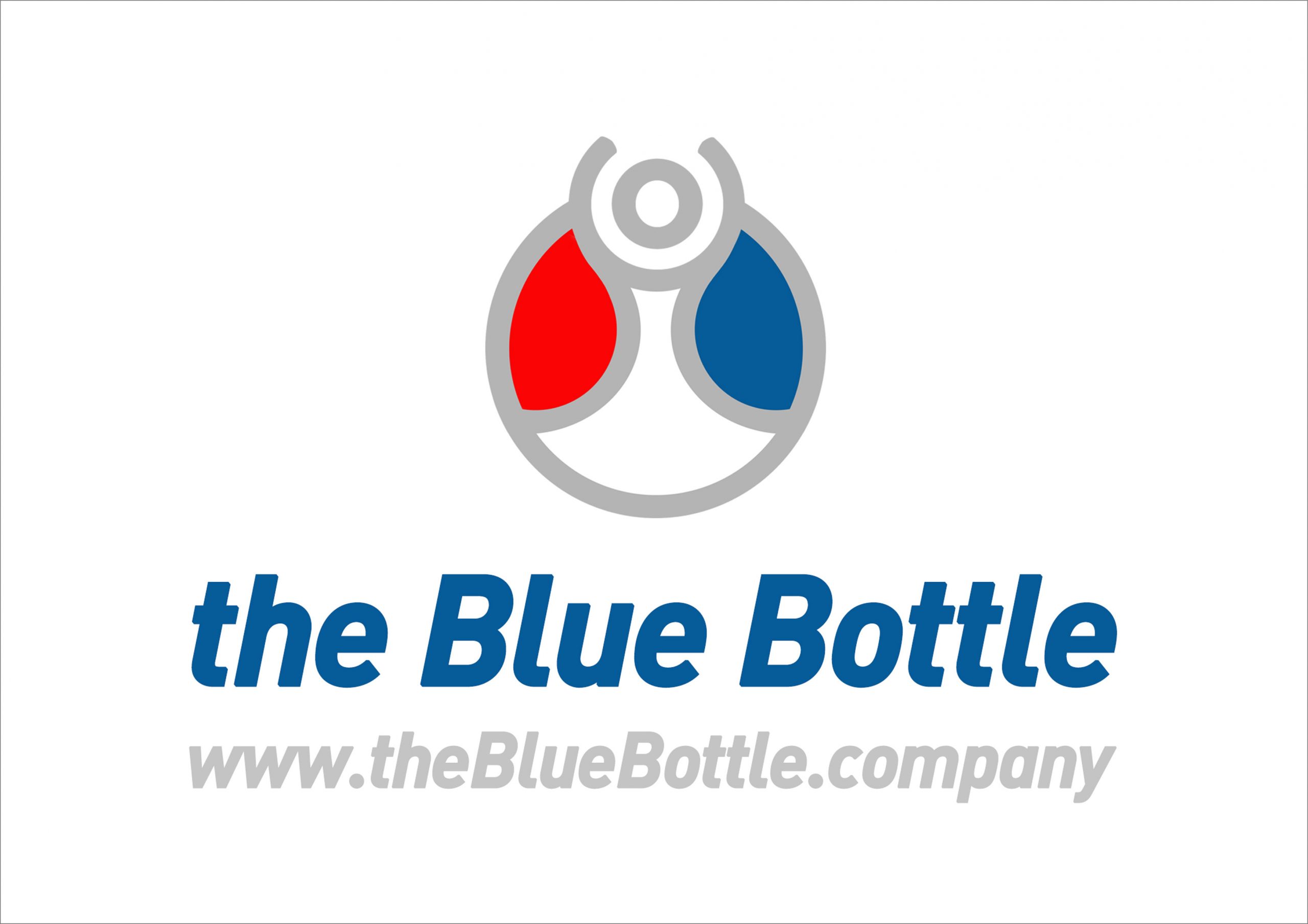 logo blue bottle
